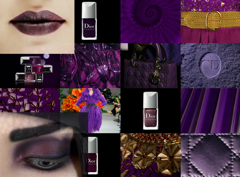 Dior Les Vernis Violets Hypnotiques Nail Polish Collection