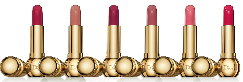 Dior Golden Winter Makeup Collection for Christmas 2013 lipsticks