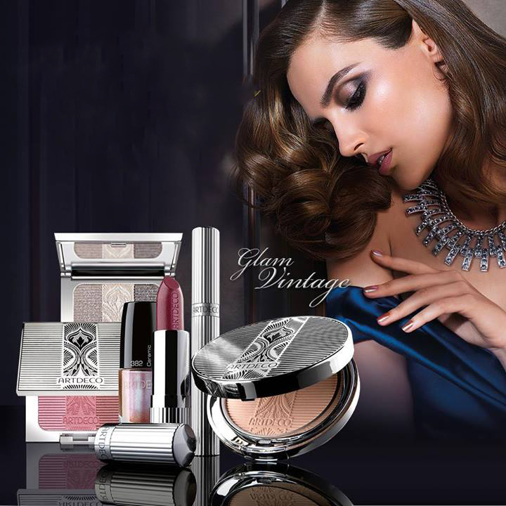 ArtDEco Glam Vintage Makeup Collection for Holiday 2013 promo
