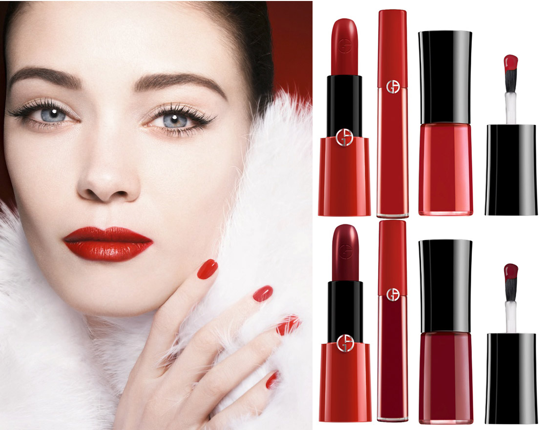 armani red lipstick