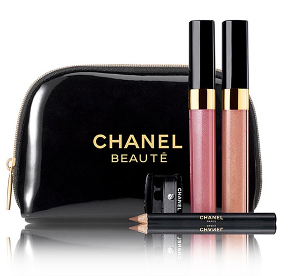 chanel holiday lip gloss set