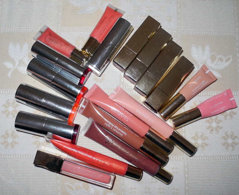 Clarins Show Us Your Clarins lip products Makeup4all