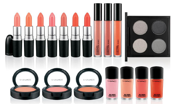 MAC Cosmetics All About Orange Makeup collection for summer 2013 products