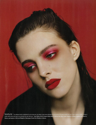 i-D magazine summer 2013, makeup by Lucia Pica 2