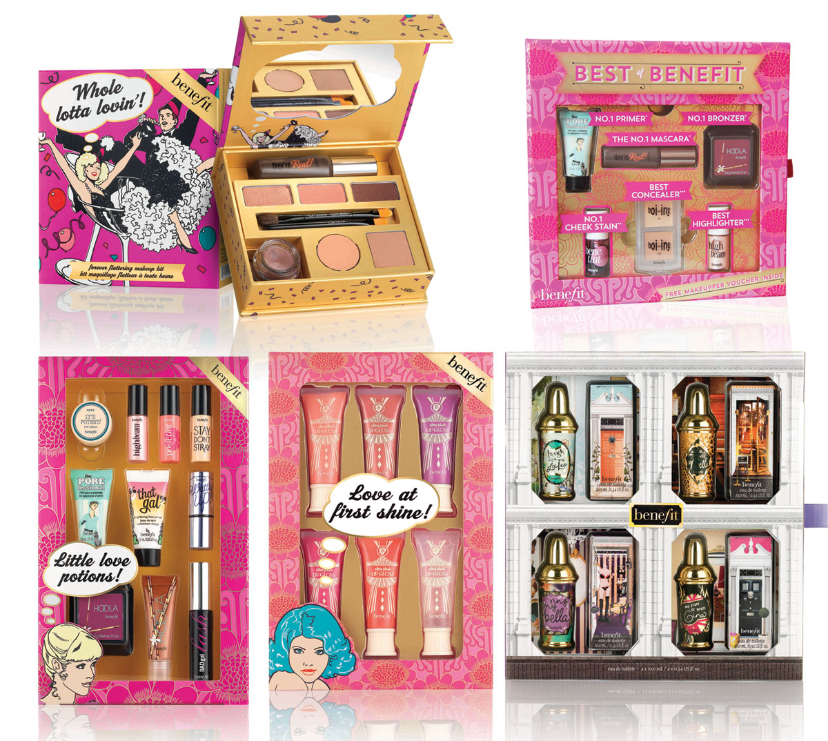 Benefit Cosmetics Makeup and Beauty Sets for Christmas 2013 MakeUp4All