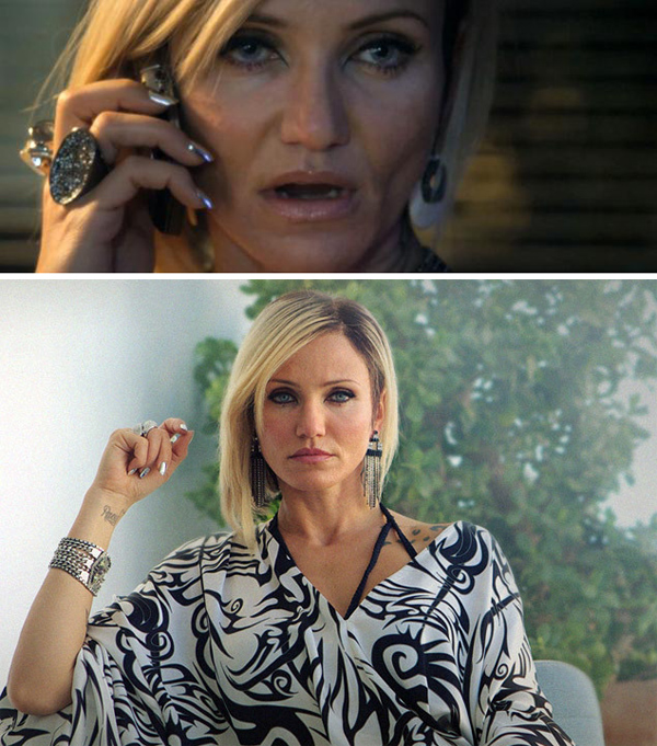 cameron diaz in counselor nails and outfit