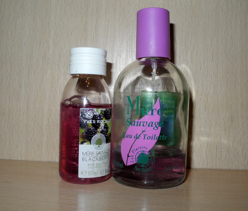 Yves Rocher Mure Sauvage shower gel and fragrance