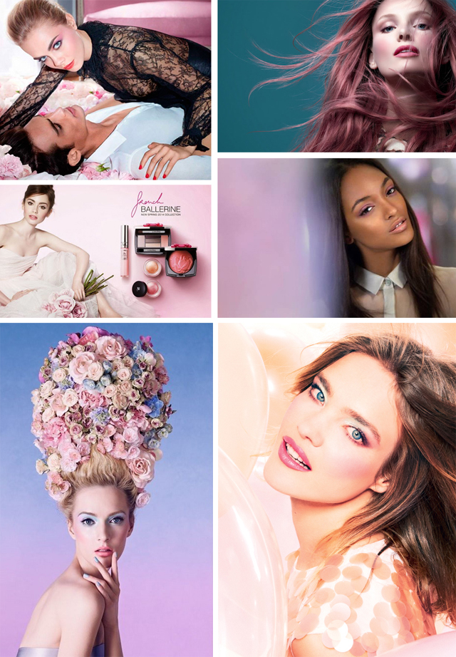 Spring 2014 makeup promos YSL Lancome Burberry Dior Givenchy guerlain MBG