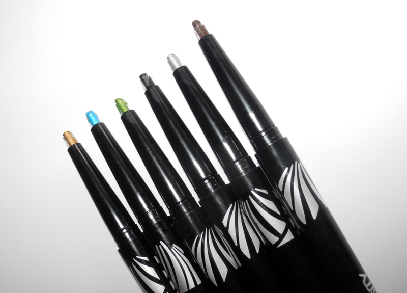 Max Factor Excess Intensity Longwear Eyeliner Review and Swatches of All Shades 3