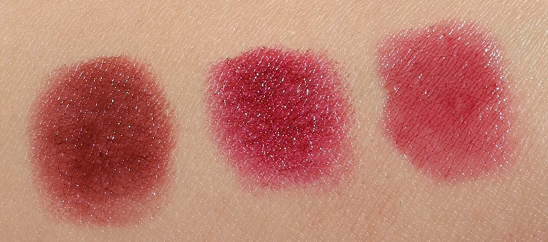 Tom Ford Lipstick in Bruised Plum Review and Swatches comparison