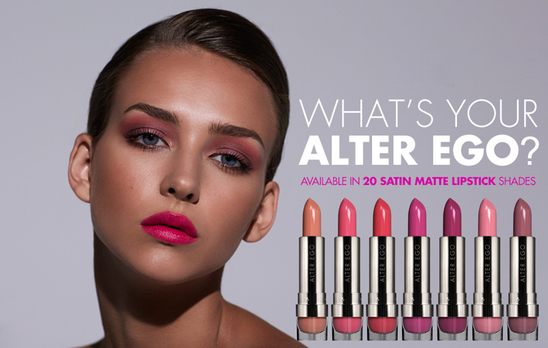 LORAC Alter EGo lipsticks promo summer 2014. 