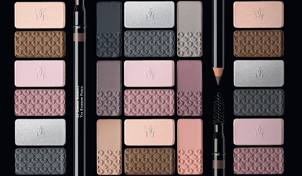 Guerlain KissKiss Makeup Collection for Autumn 2014 eye shadows and eye brow pencil
