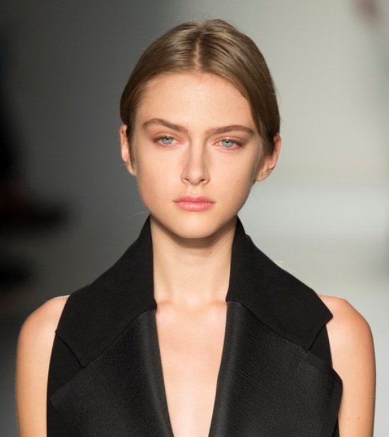 Victoria Beckham AW14 beauty look by Pat McGrath using Max factor