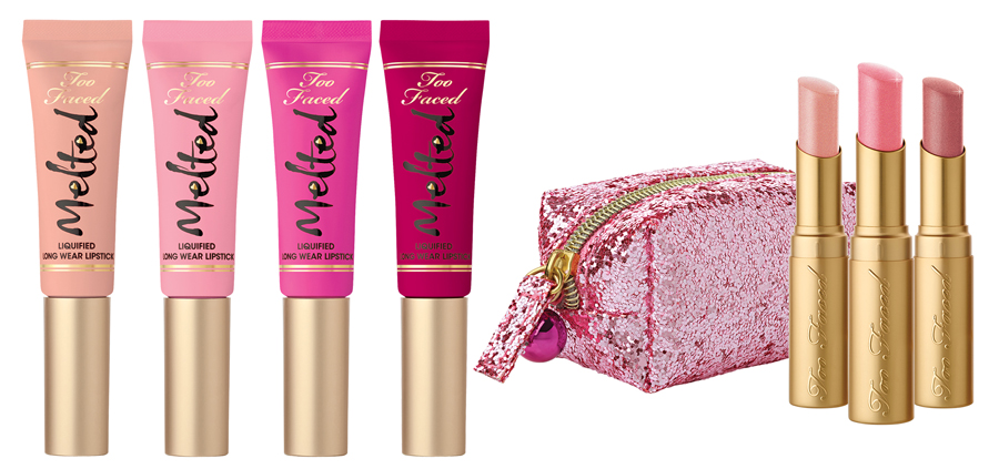 Too Faced Makeup Collection for Holiday 2014 lip products