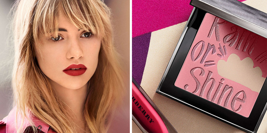 Burberry Makeup Collection for Spring 2015 Suki Waterhouse and blush