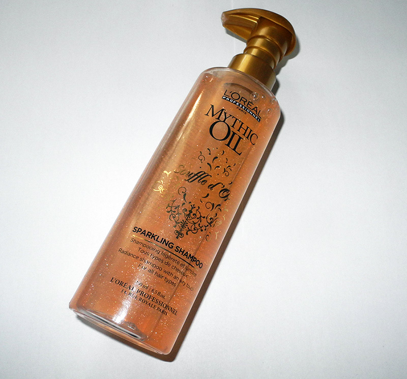 L'Oréal Professionnel Mythic Oil Souffle D'Or Shampoo Review bottle