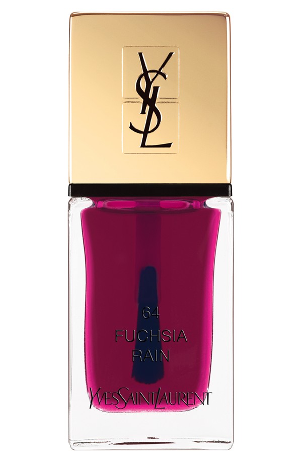 YSL Pop Water - La Laque Couture Nail Lacquer 64 Fuchsia Rain