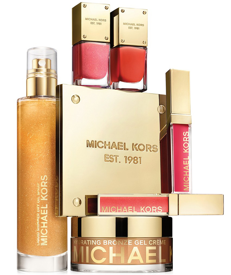 Michael Kors Into The Glow Makeup Collection for Summer 2015 promo