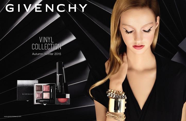 Givenchy Vinyl Makeup Collection for Autumn 2015 promo