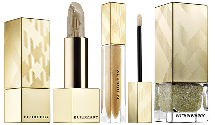 Burberry Makeup Collection for Christmas 2015 Festive gold