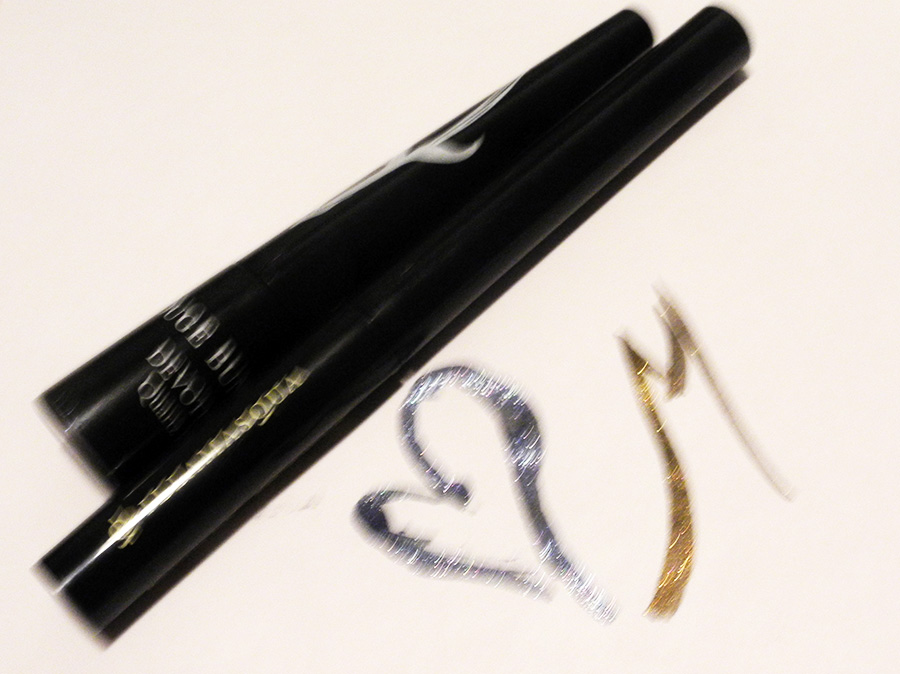 Sparkling Eye Liners I Am Loving Illamasqua and Rouge Bunny Rouge 1