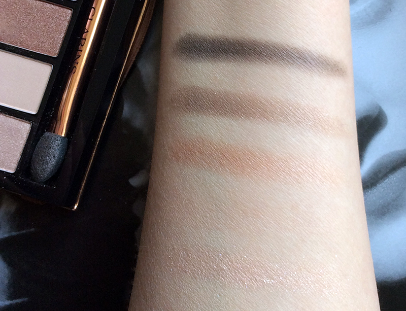 Clarins Natural Glow 5-Colour Eye Shadow Palette Review and Swatches 1