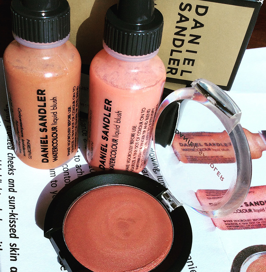 Daniel Sandler Bronze And Glow Watercolour Blushers Review and Swatches 1